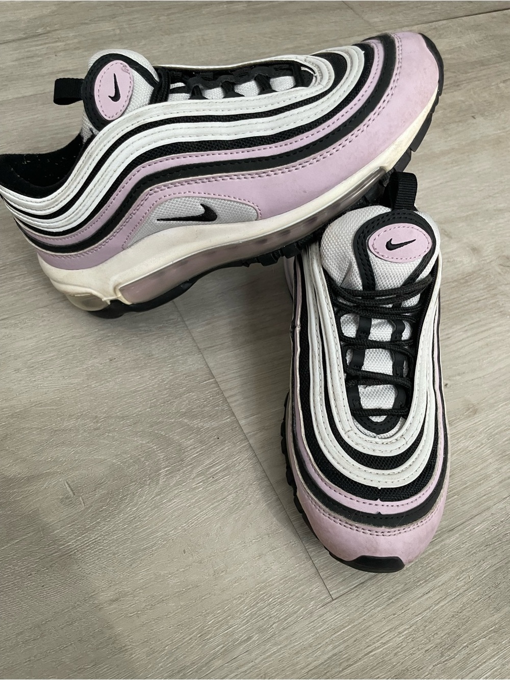 Nike Air Max 97 in Pink, Black & White